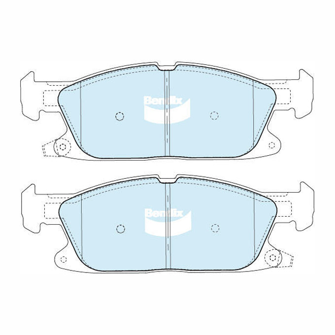 Bendix GCT Disc Pads DB2673GCT