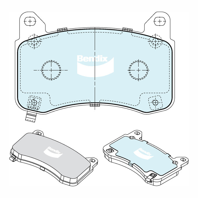 Bendix EV-Hybrid Disc Pads DB2675EV
