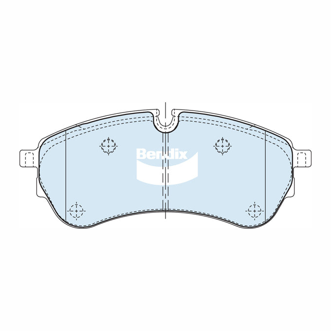Bendix Heavy Duty Disc Pads DB2681HD