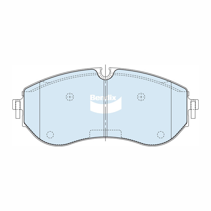 Bendix Heavy Duty Disc Pads DB2683HD