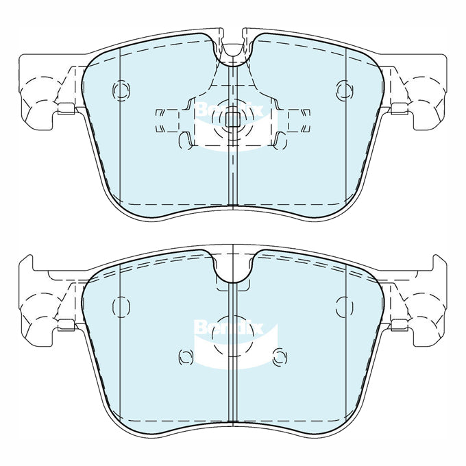 Bendix Euro+ Disc Pads DB2723EU