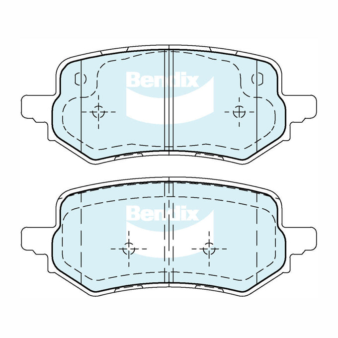 Bendix GCT Disc Pads DB2726GCT