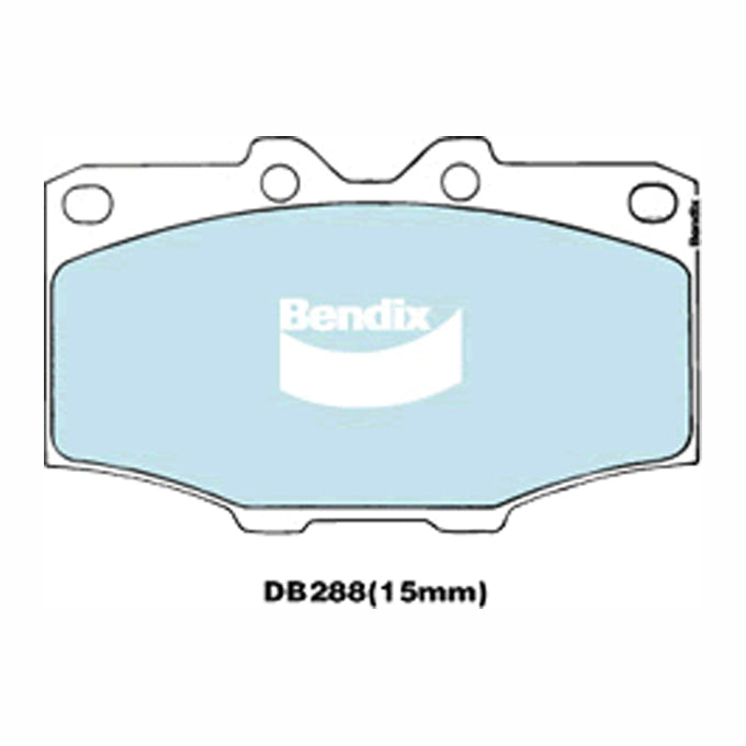 Bendix Heavy Duty Disc Pads DB288HD