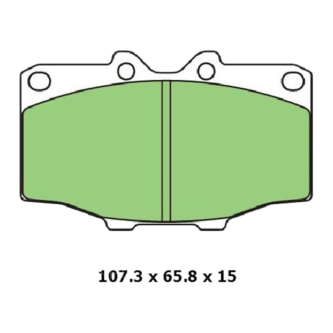 Protex Blue Disc Pads DB288B