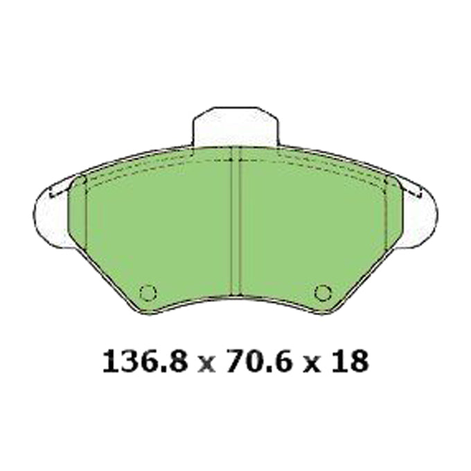 Protex Ultra Select Disc Pads CDB3010M