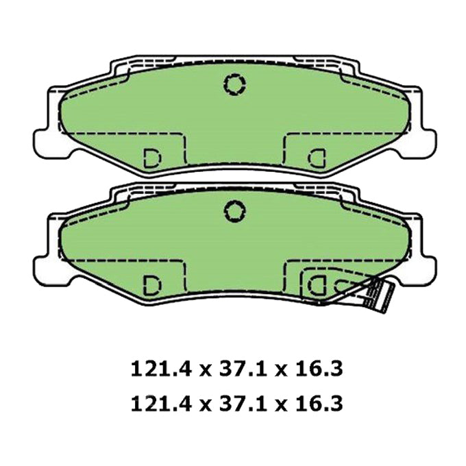 Protex Ultra Select Disc Pads CDB3022M