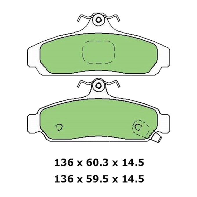 Protex Ultra Select Disc Pads CDB3023M