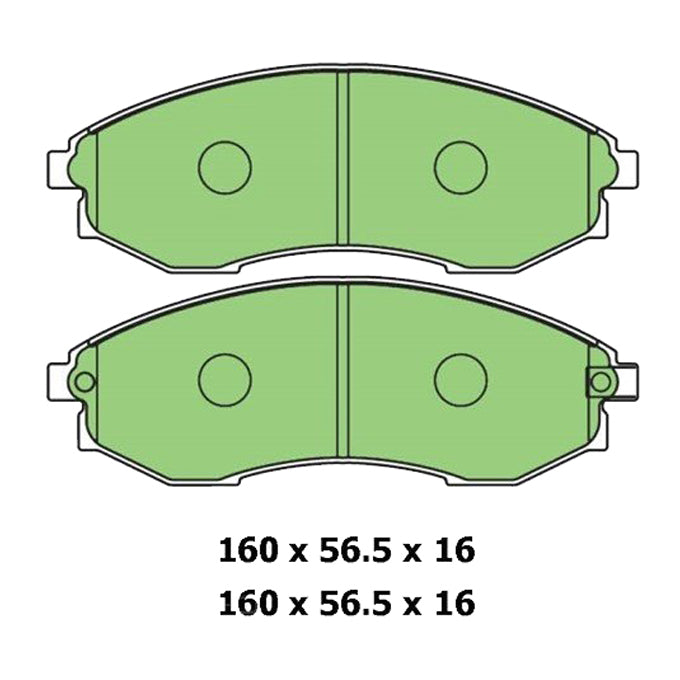 Protex Ultra Select Disc Pads CDB3043M
