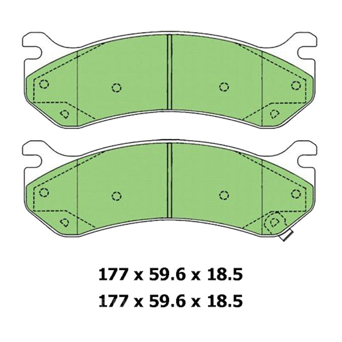 Protex Ultra Select Disc Pads CDB3073M