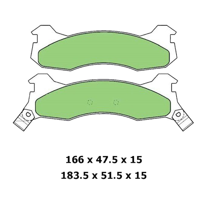 Protex Ultra Select Disc Pads CDB3135M
