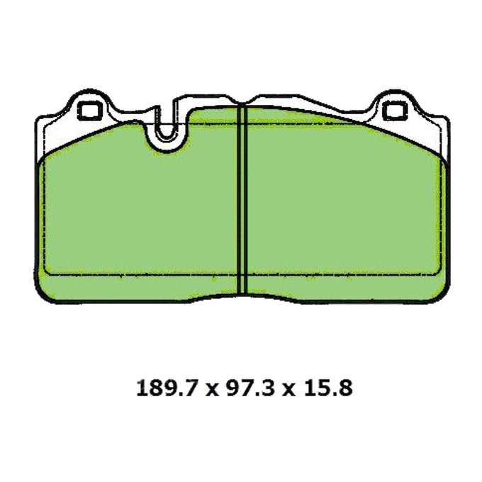 Protex Ultra Select Disc Pads CDB3140M