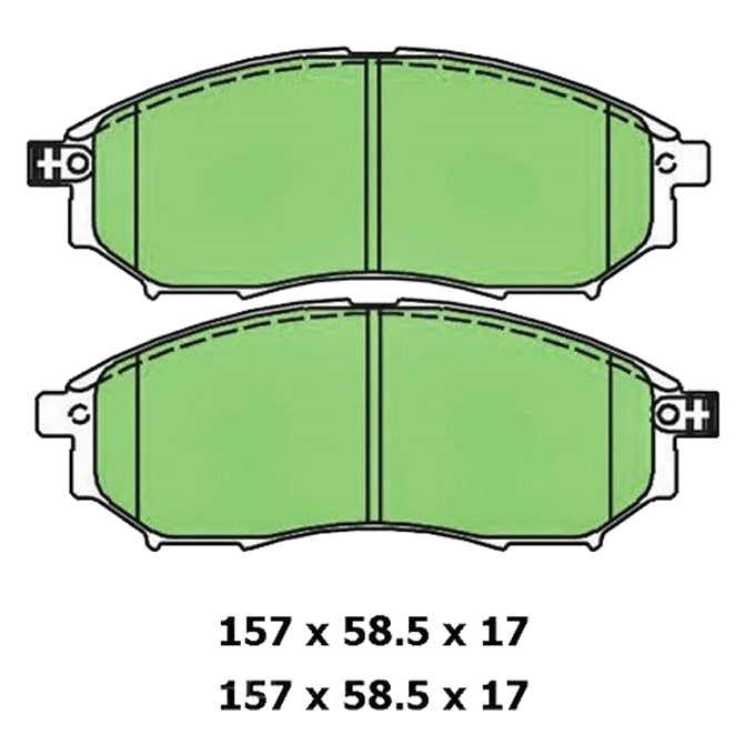 Protex Ultra Ceramic Disc Pads DB3158CP