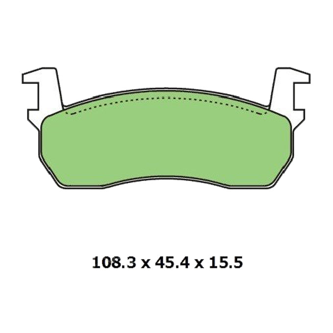 Protex Ultra Ceramic Disc Pads DB316CP