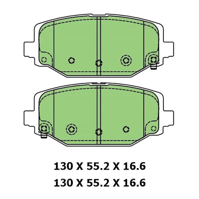 Protex Ultra Ceramic Disc Pads DB3178CP