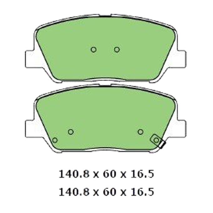 Protex Ultra Ceramic Disc Pads DB3206CP