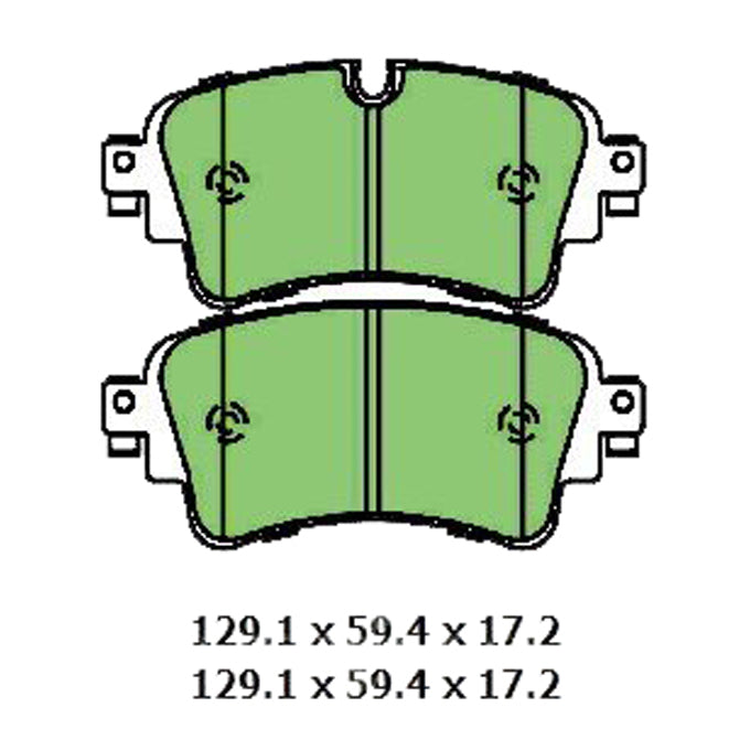 Protex Ultra Ceramic Plus Disc Pads DB3285UP