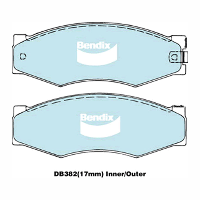 Bendix Heavy Duty Disc Pads DB382HD