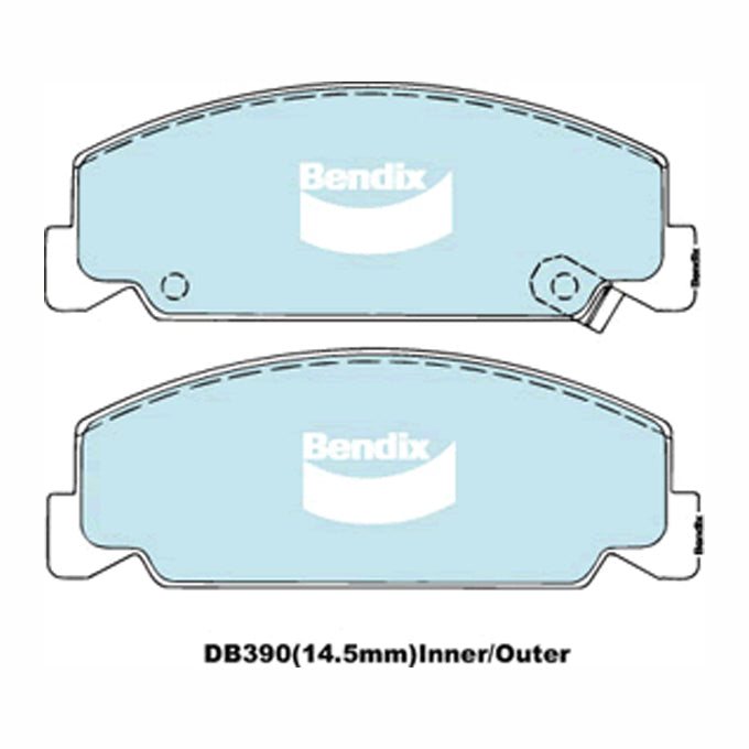 Bendix Heavy Duty Disc Pads DB390HD