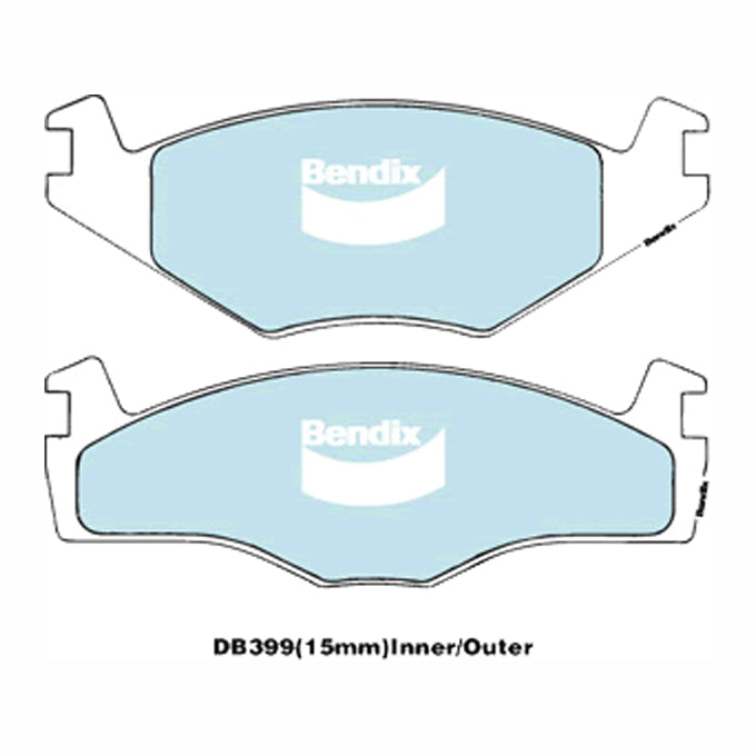 Bendix Euro+ Disc Pads DB399EU