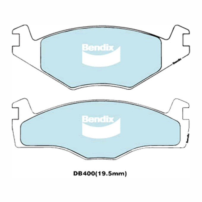 Bendix Euro+ Disc Pads DB400EU