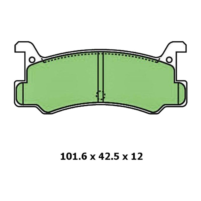 Protex Blue Disc Pads DB407B
