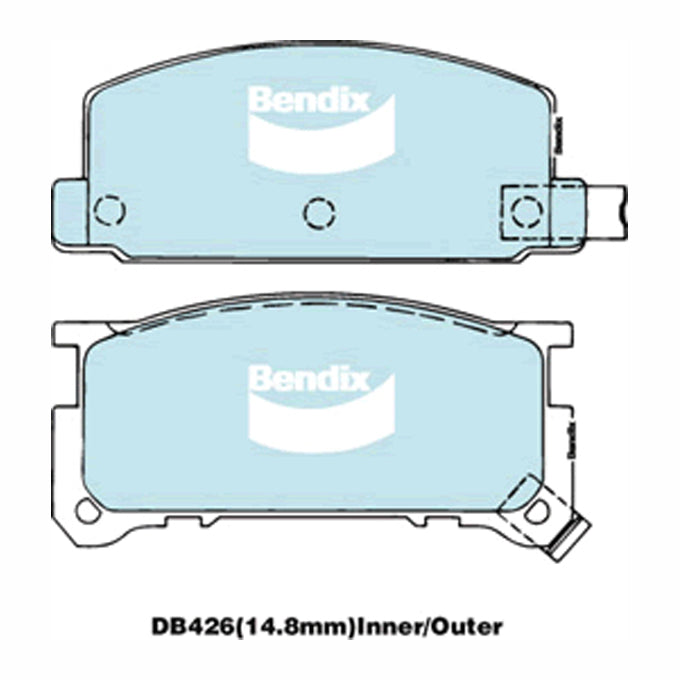 Bendix GCT Disc Pads DB426GCT