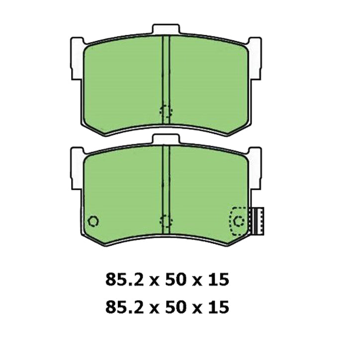 Protex Ultra Ceramic Disc Pads DB437CP