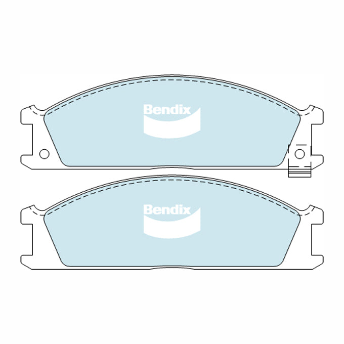 Bendix Heavy Duty Disc Pads DB438HD