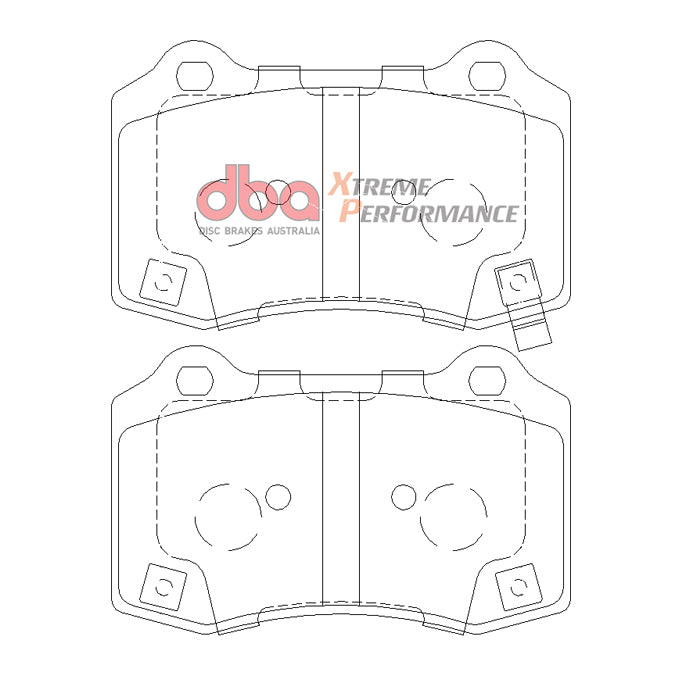 DBA Xtreme Performance Disc Pads DB8805XP