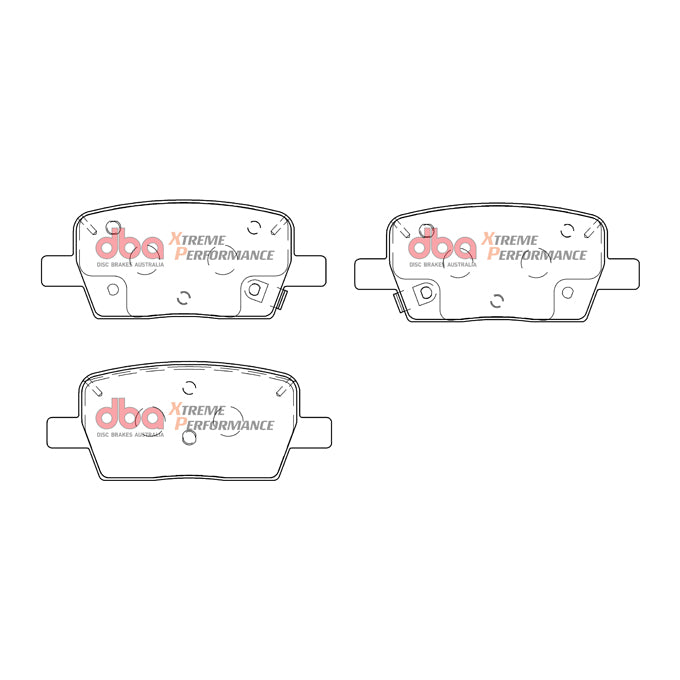 DBA Xtreme Performance Disc Pads DB9105XP