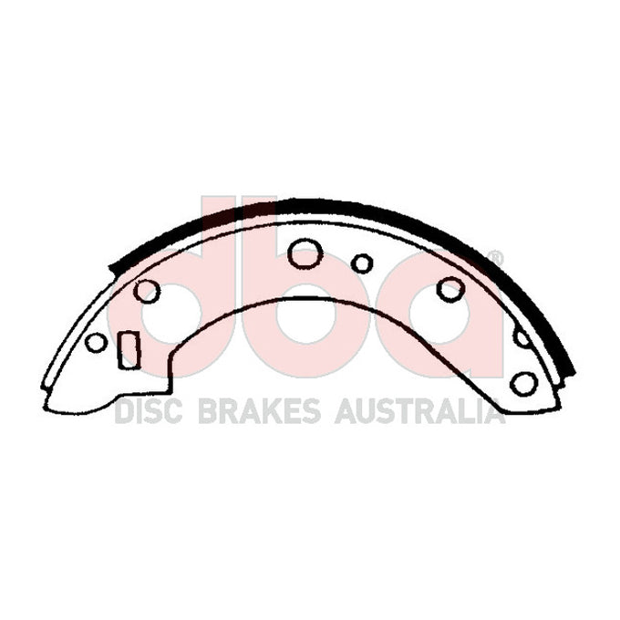 DBA Brake Shoes DBAS1001