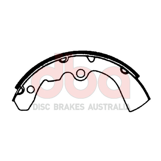 DBA Brake Shoes DBAS1042