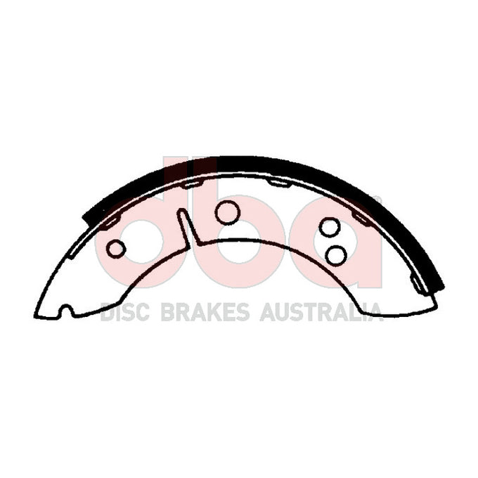 DBA Brake Shoes DBAS1226