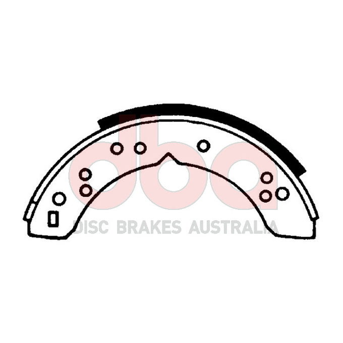 DBA Brake Shoes DBAS1260