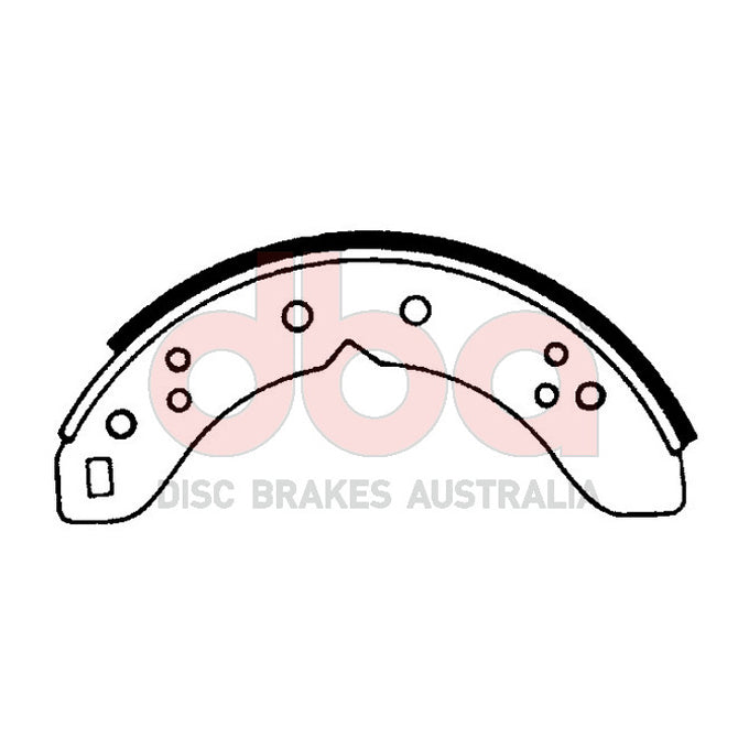 DBA Brake Shoes DBAS1331
