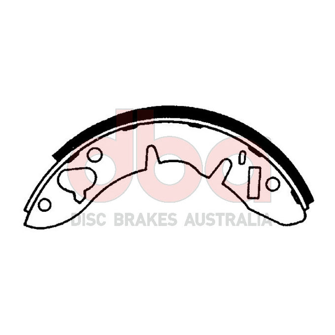 DBA Brake Shoes DBAS1332