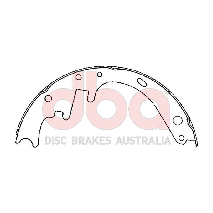 DBA Brake Shoes DBAS1349