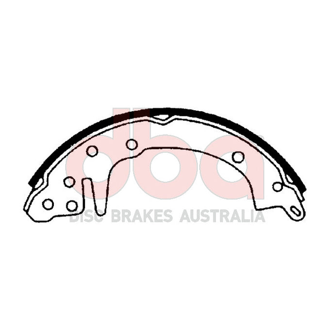 DBA Brake Shoes DBAS1382