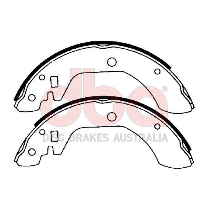 DBA Brake Shoes DBAS1386