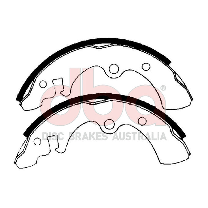 DBA Brake Shoes DBAS1387