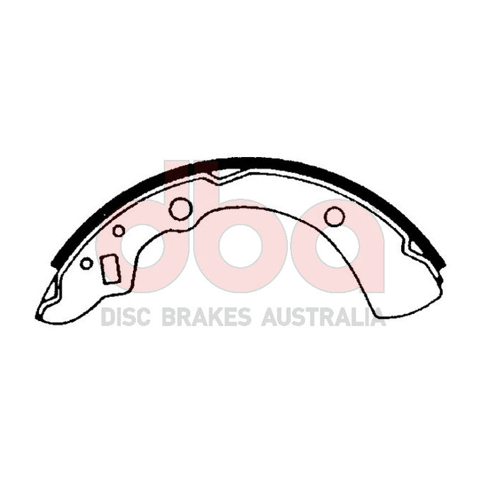 DBA Brake Shoes DBAS1394
