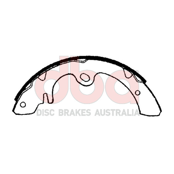 DBA Brake Shoes DBAS1400