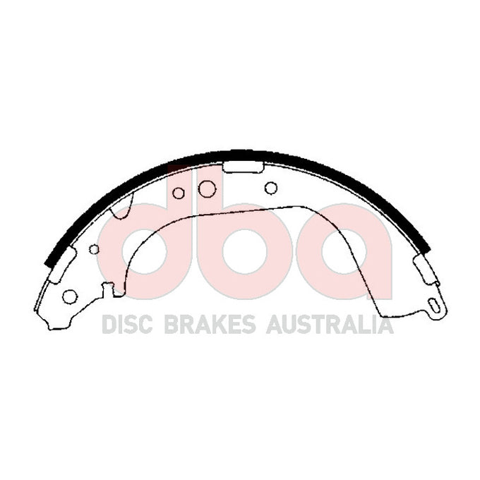 DBA Brake Shoes DBAS1453