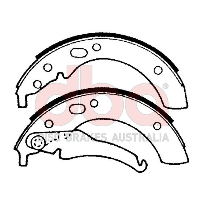 DBA Brake Shoes DBAS1461