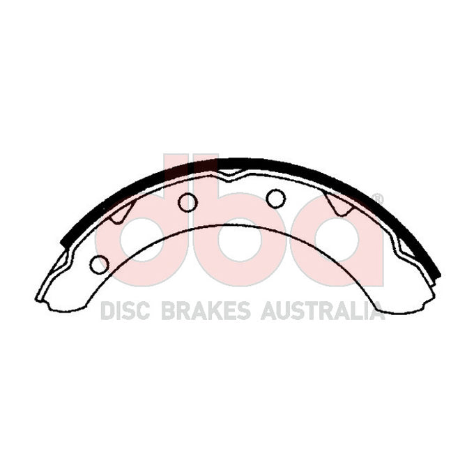 DBA Brake Shoes DBAS1493