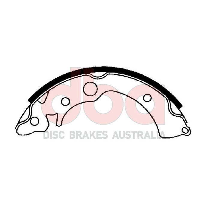 DBA Brake Shoes DBAS1525