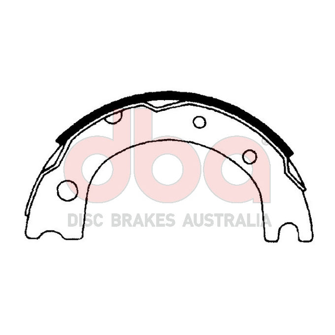 DBA Brake Shoes DBAS1542
