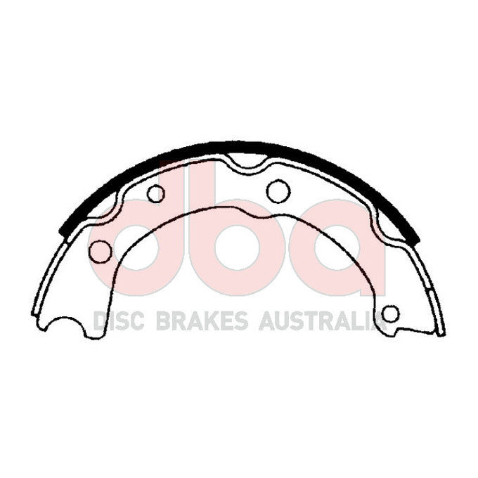 DBA Brake Shoes DBAS1545