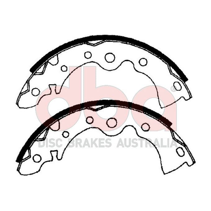DBA Brake Shoes DBAS1598