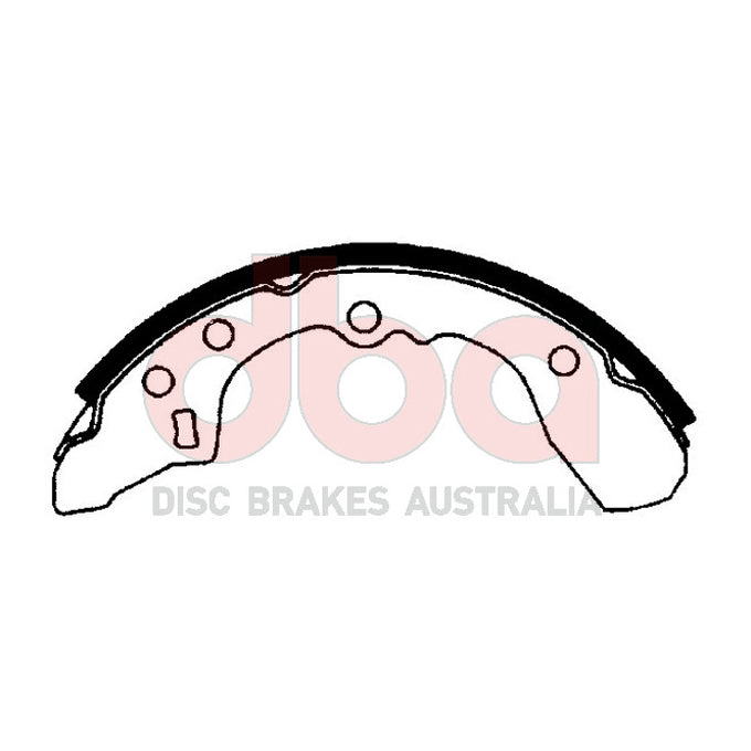 DBA Brake Shoes DBAS1604